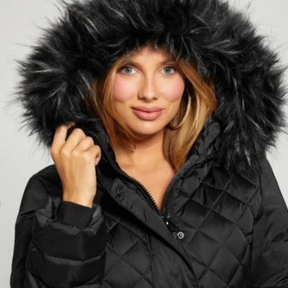 GUESS Women's Puffer Jacket - Picture 2 of 13